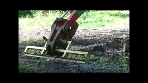 mini excavator attachments youtube|homemade mini excavator attachments.